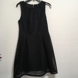 Black Fit and Flare Dress